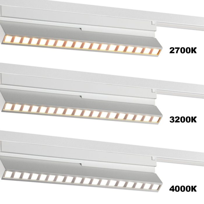Трековый светильник NOVOTECH EOS, белый, LED, LED 6W, 2700K