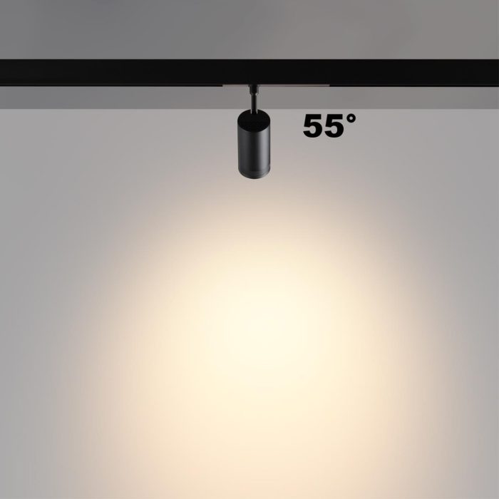 Трековый светильник NOVOTECH VECTOR, черный, LED, LED 15W, 3000K