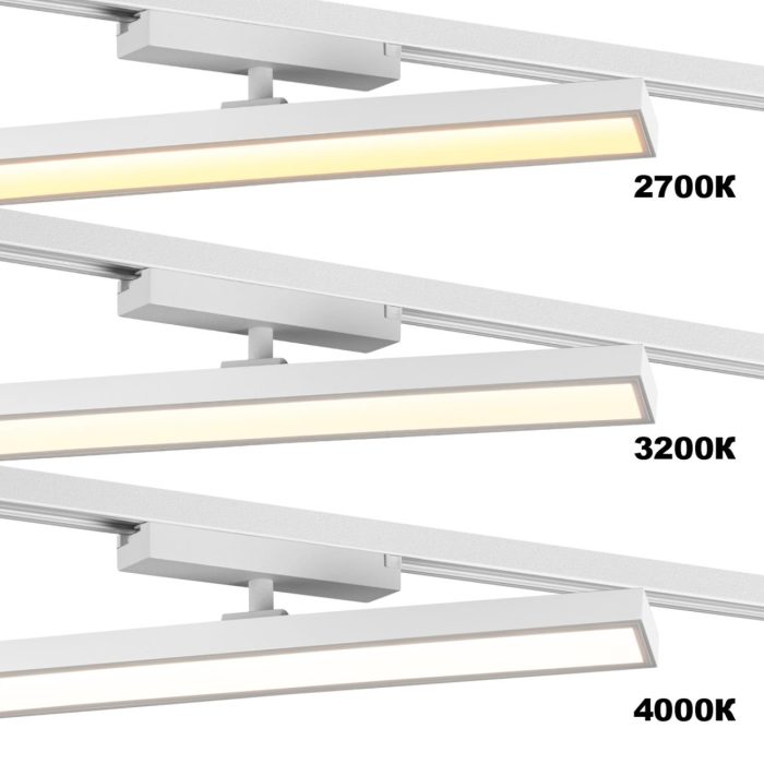 Трековый светильник NOVOTECH STRATUS, белый, LED, LED 18W, 2700K