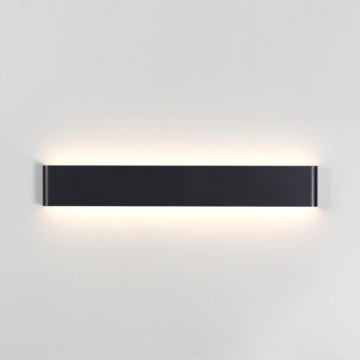Бра ODEON LIGHT FRAMANT, черный, LED, LED 20W, 3000K