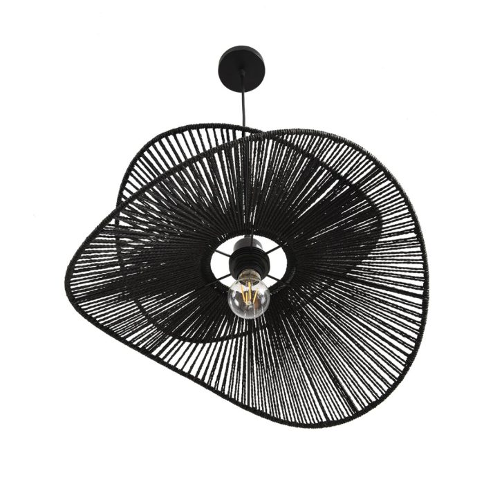 Подвесной светильник LUMION ROPE, черный, E27, 40W