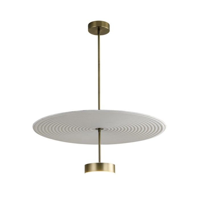 Потолочный светильник ODEON LIGHT FELT, белый/серый, LED, 20W, 3000K