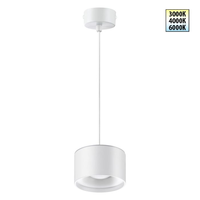 Подвесной светильник NOVOTECH GIRO, белый, LED, LED 15W, 3000K