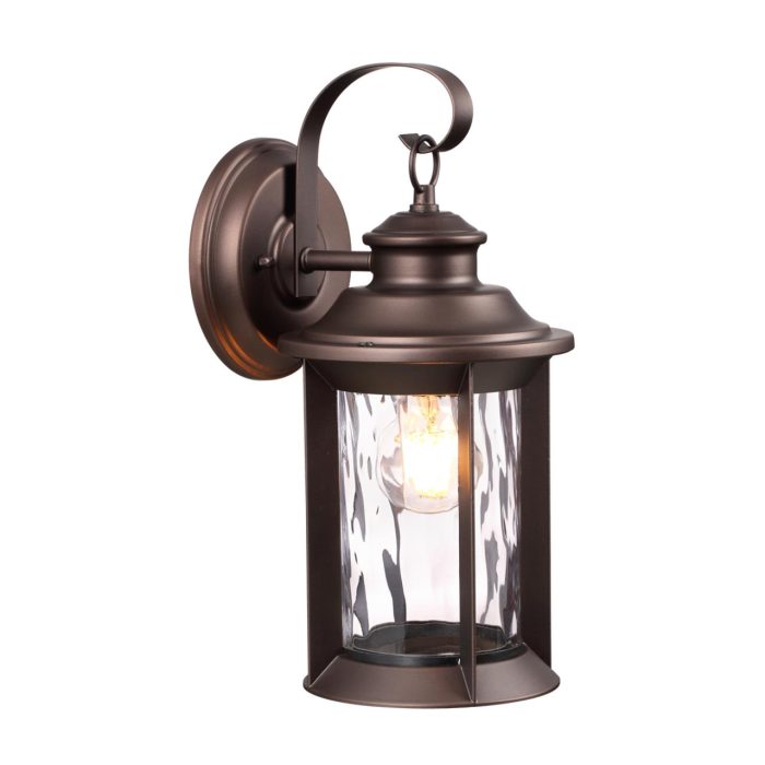 Бра ODEON LIGHT MAVRET, темно-коричневый/прозрачный, E27, 60W