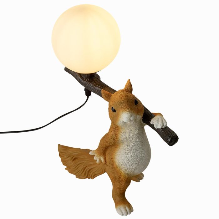 Настольная лампа LUMION SQUIRREL, разноцветный/цветной, G9 LED, LED 7W