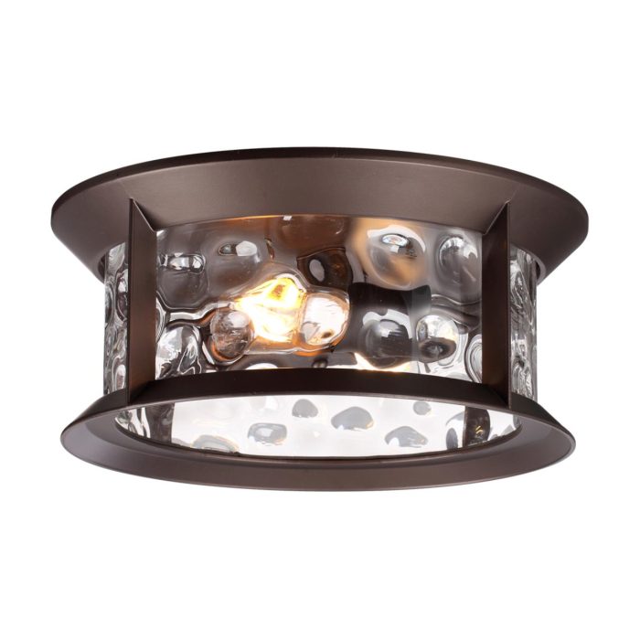 Потолочный светильник ODEON LIGHT MAVRET, темно-коричневый/прозрачный, E27, 120W