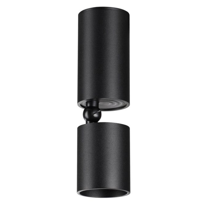 Потолочный светильник NOVOTECH TUBO, черный, LED, LED 10W, 3000K