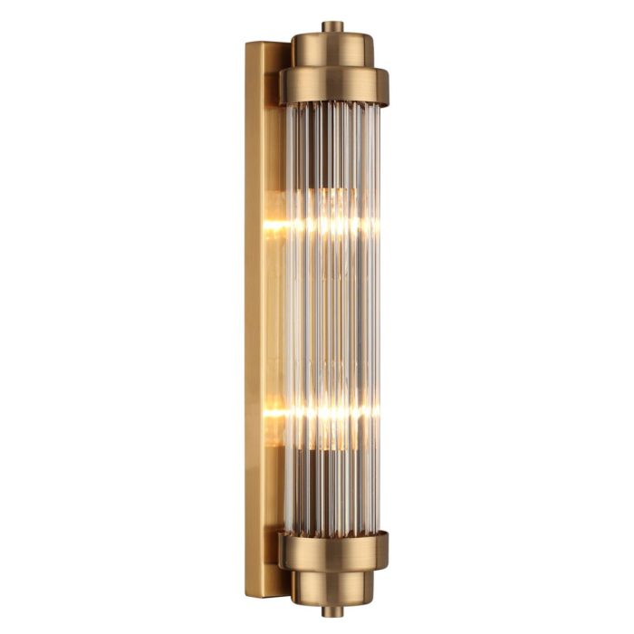 Бра ODEON LIGHT LORDI, бронзовый/прозрачный, E14, 80W