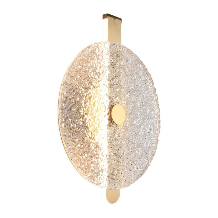Бра Aployt Lorentayn APL.328.01.09, латунь + прозрачный