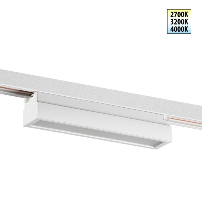 Трековый светильник NOVOTECH ITER, белый, LED, LED 12W, 2700K