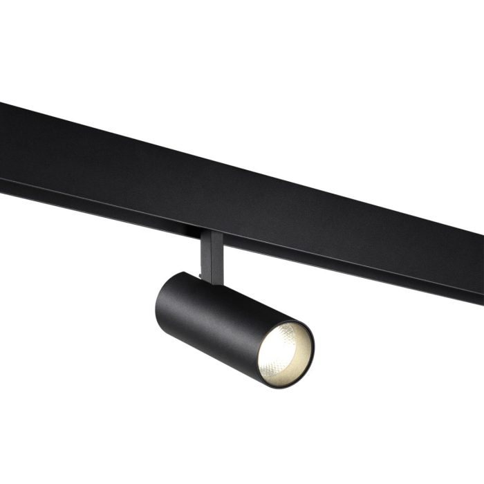 Трековый светильник NOVOTECH FLUM, черный, LED, LED 12W, 3000K