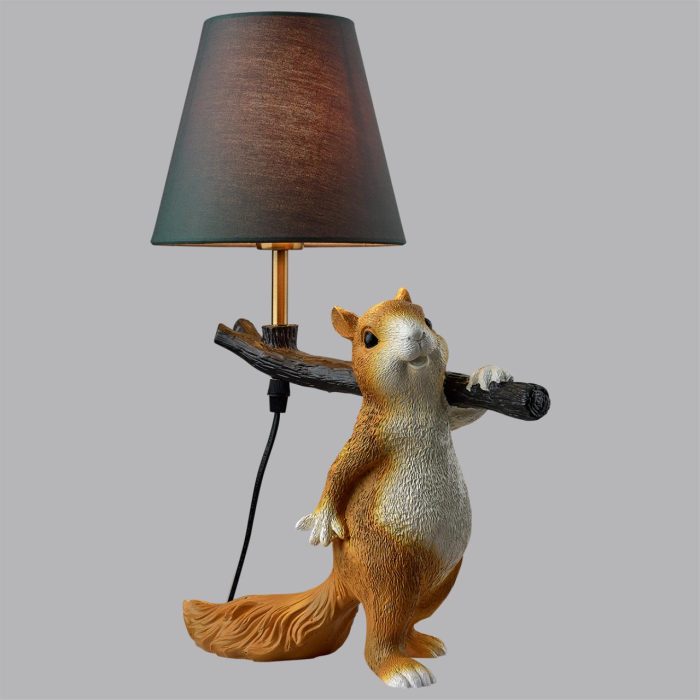 Настольная лампа LUMION SQUIRREL, разноцветный/цветной, E14, 40W