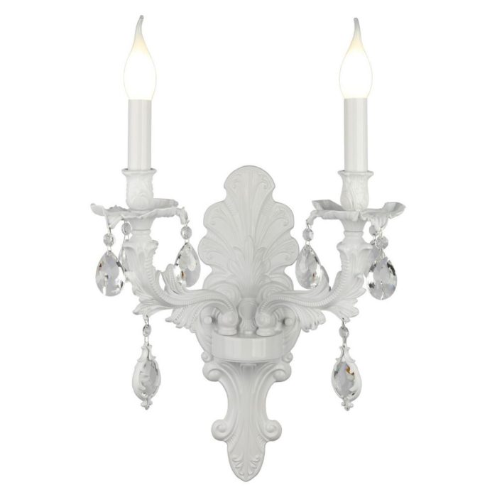 Бра Omnilux Senis OML-74711-02, белый + прозрачный