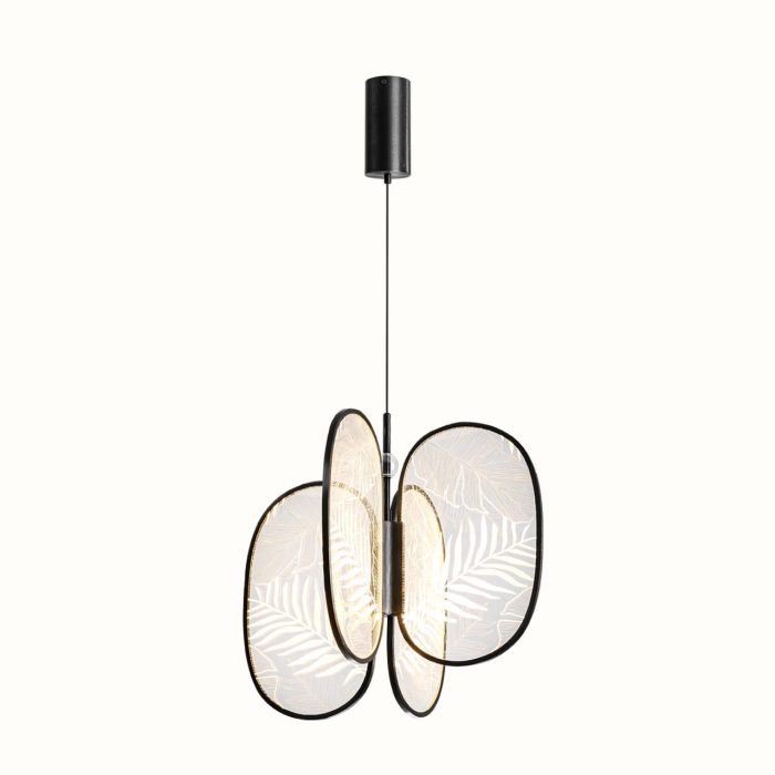 Бра ODEON LIGHT EXCLUSIVE PIUMA, черный/прозрачный, LED, LED 54W, 3000K
