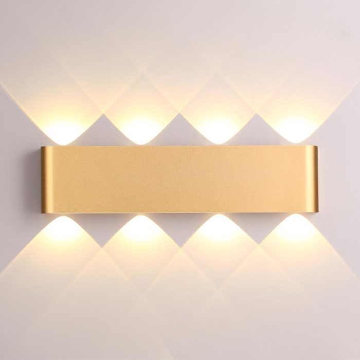 Бра ODEON LIGHT MAGNUM, золотистый/золотой, LED, LED 8W, 3000K