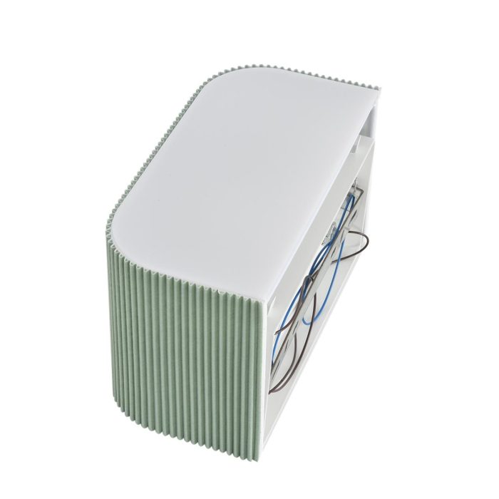 Бра LUMION GOFERA, белый, зеленый/белый, E14 LED, LED 20W