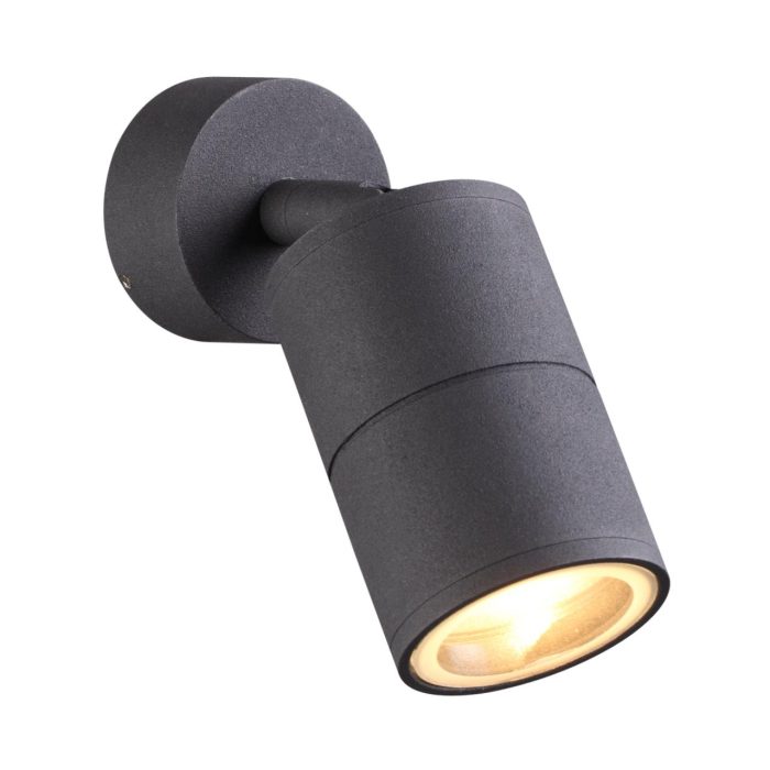 Настенно-потолочный светильник ODEON LIGHT CORSUS, черный, GU10 LED, LED 10W