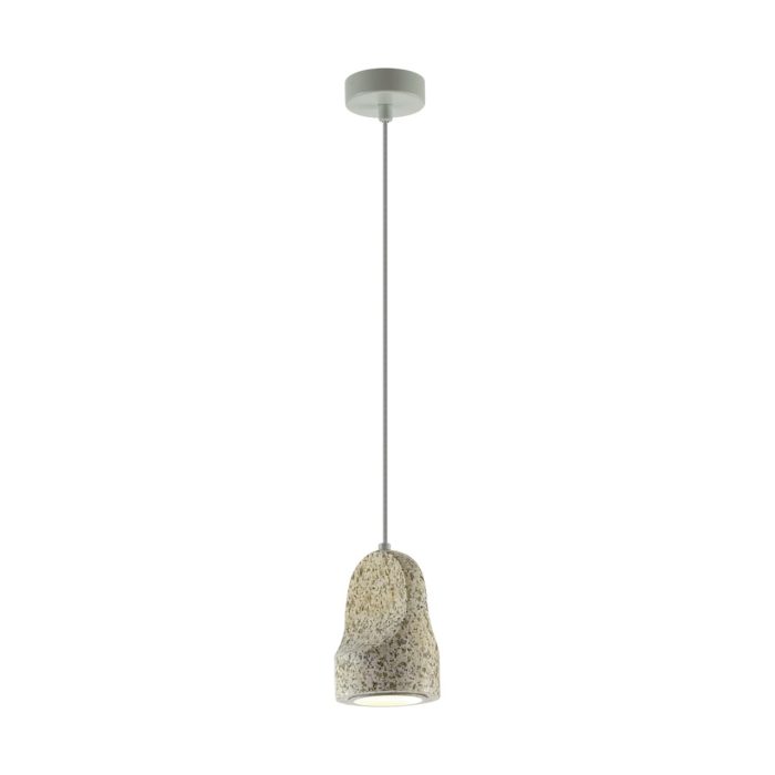 Подвесной светильник ODEON LIGHT PIETRA, серый, LED, LED 5W, 3000K