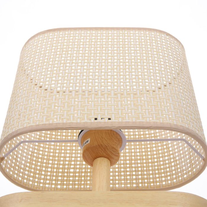 Настольная лампа LUMION MADERANA, бежевый, E27, 60W