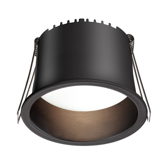 Встраиваемый светильник NOVOTECH TRAN, черный, LED, LED 9W, 3000K