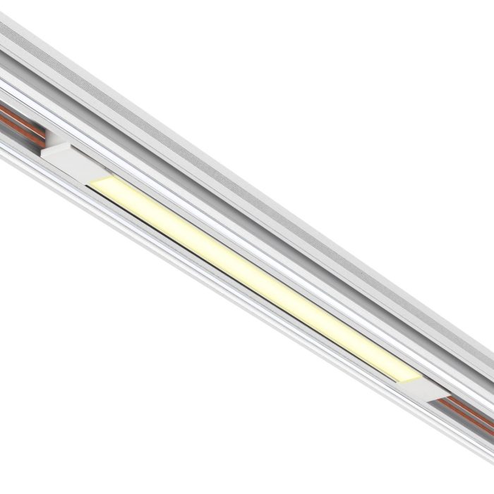 Трековый светильник NOVOTECH FLUM, белый, LED, LED 10W, 3000K