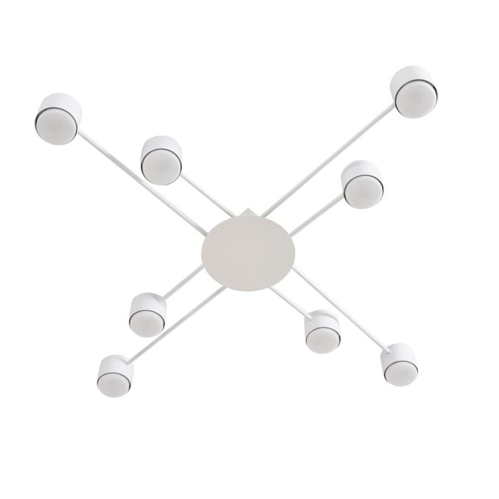 Подвесной светильник LUMION BENUA, белый/черный, GX53 LED, LED 56W
