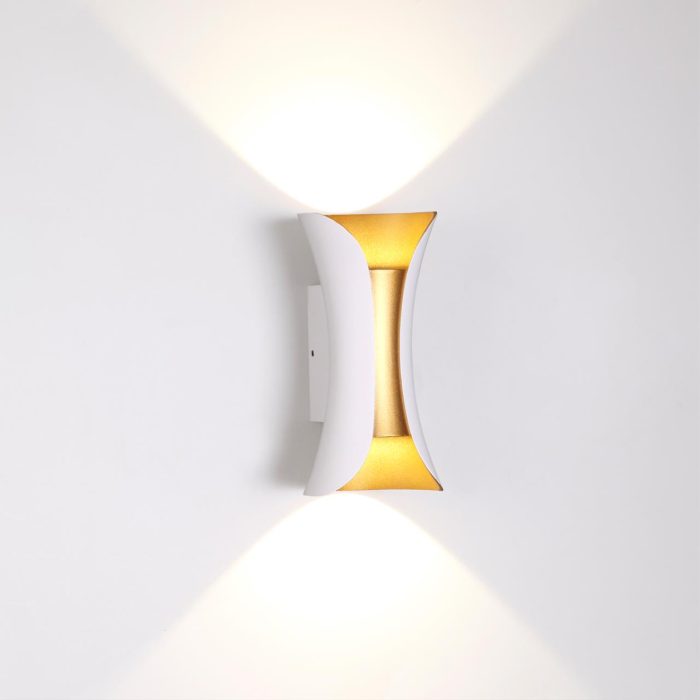 Бра ODEON LIGHT KRISTA, белый/золотистый, LED, LED 6W, 4000K