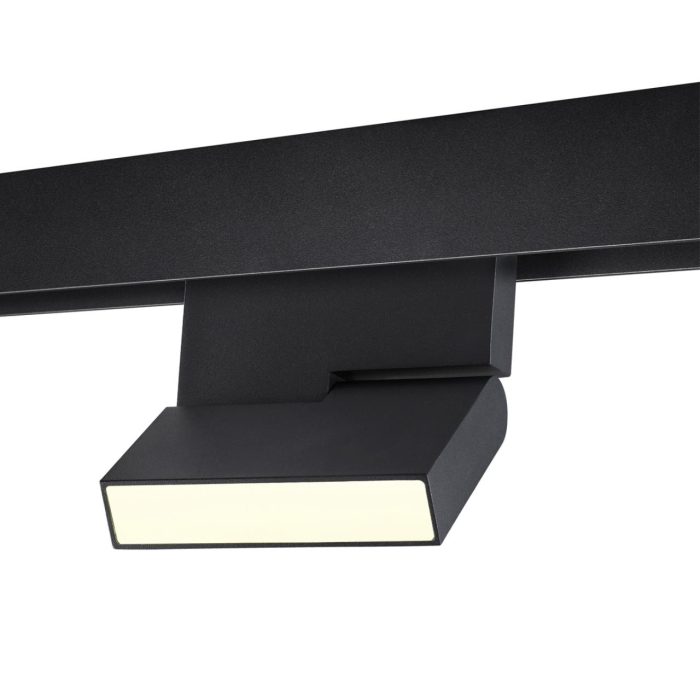 Трековый светильник NOVOTECH FLUM, черный, LED, LED 10W, 3000K
