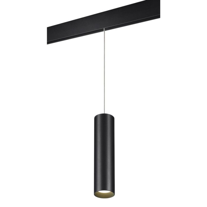 Трековый светильник NOVOTECH FLUM, черный, LED, LED 20W, 3000K