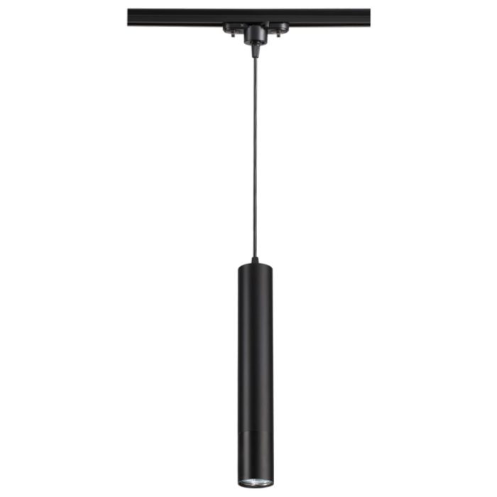 Трековый светильник NOVOTECH PIPE, черный, GU10, 50W