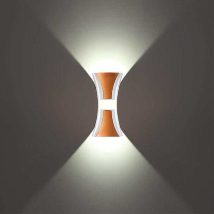 Уличный светильник NOVOTECH CALLE, белый/золото, LED, LED 12W, 4000K