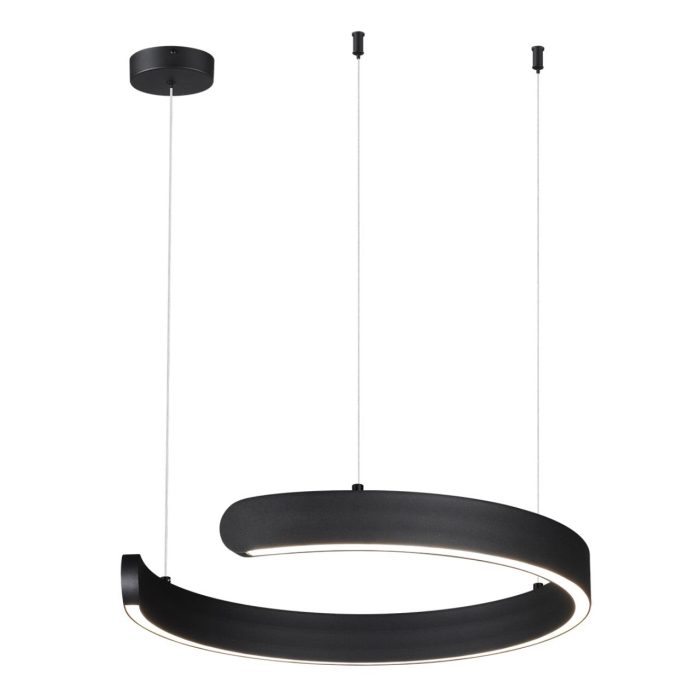 Подвесной светильник LUMION INDIE, чёрный/черный, LED, LED 28W, 3000K