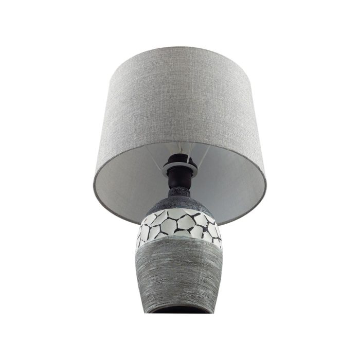 Настольная лампа LUMION AVALONA, серый, E27, 60W