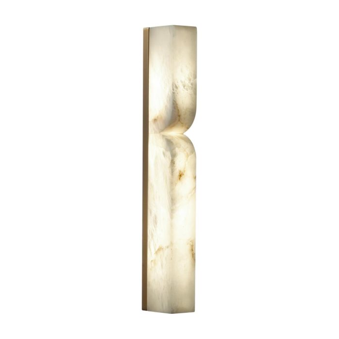 Бра ODEON LIGHT MARBELLA, латунь/белый, LED, LED 18W, 3000K