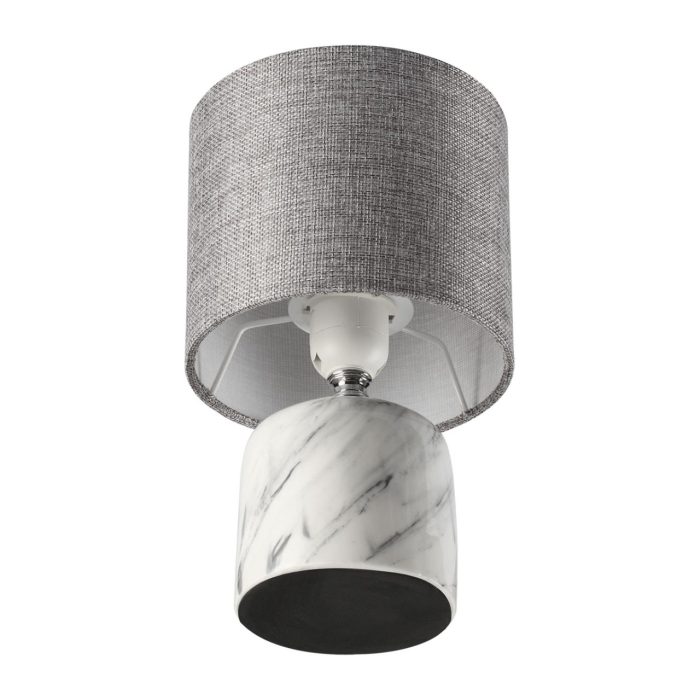Настольная лампа LUMION MRAMAO, серый, E27, 60W