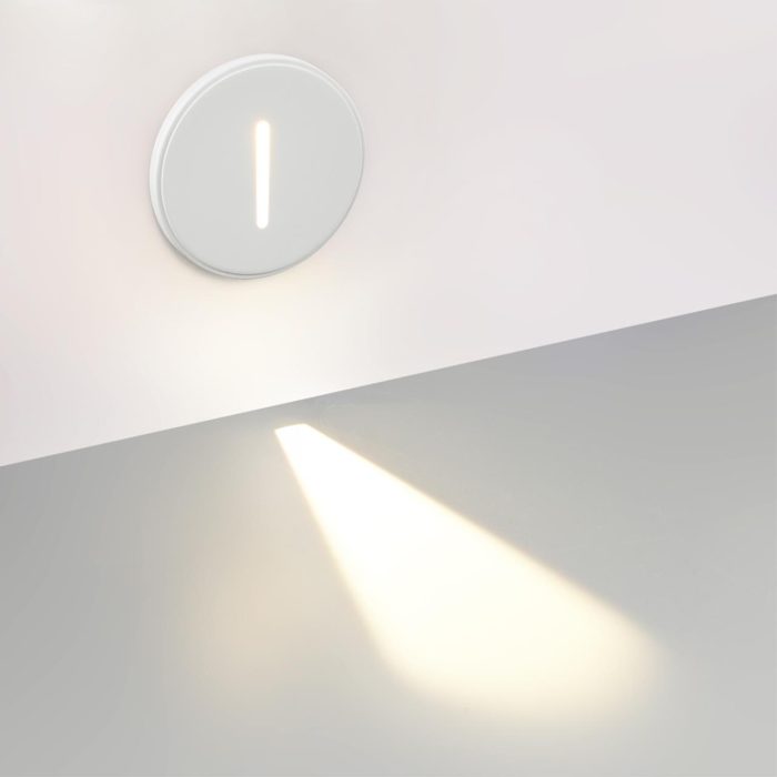 Трековый светильник ODEON LIGHT GIPS, белый, LED, LED 3W, 3000K