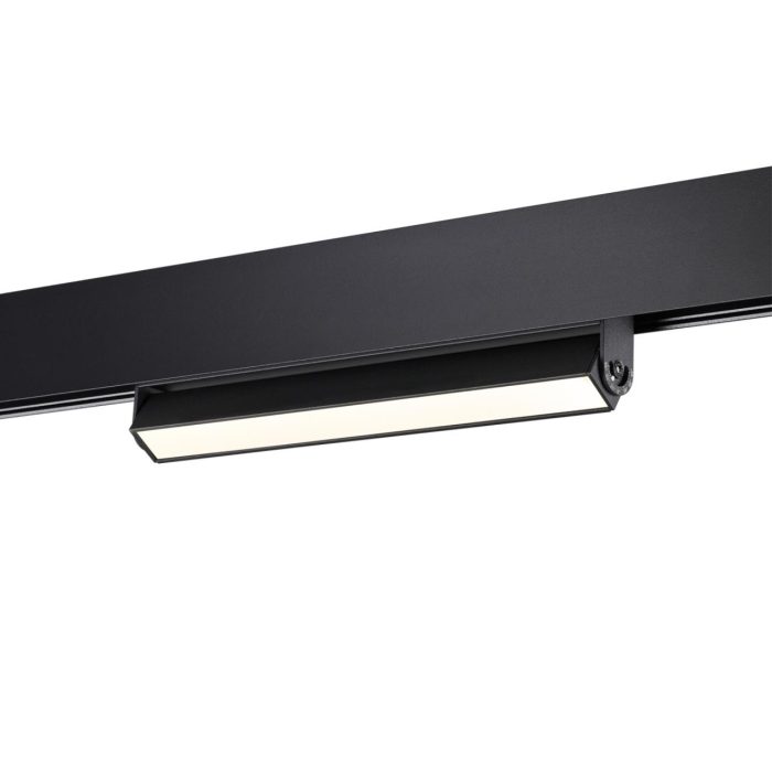 Трековый светильник NOVOTECH FLUM, черный, LED, LED 12W, 4000K
