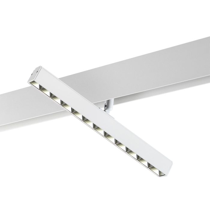 Трековый светильник NOVOTECH FLUM, белый, LED, LED 12W, 4000K