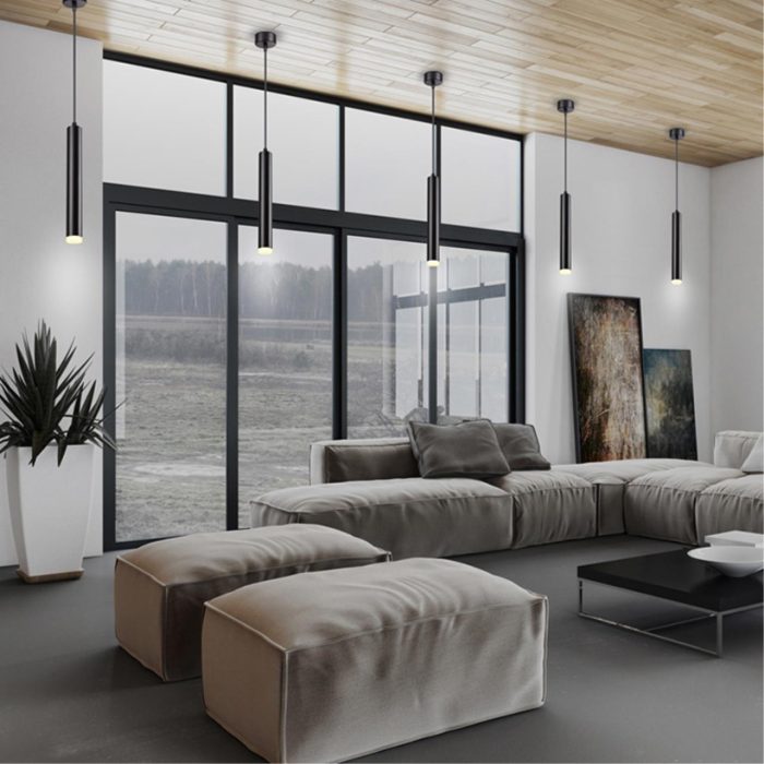 Подвесной светильник NOVOTECH MODO, черный, LED, LED 10W, 3000K