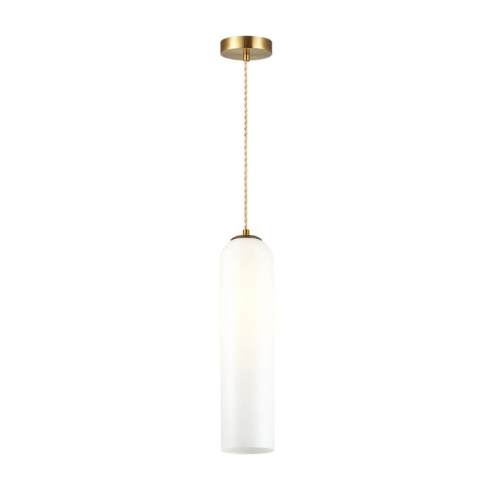 Подвесной светильник ODEON LIGHT VOSTI, золотой/белый, E27, 60W