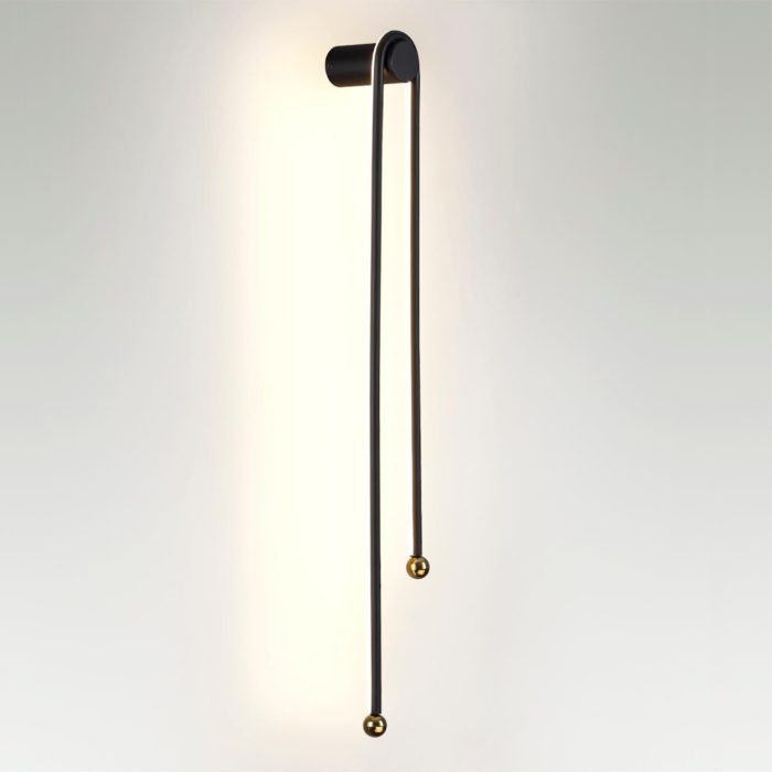 Бра ODEON LIGHT MEMFI, черный, LED, LED 18W, 3000K
