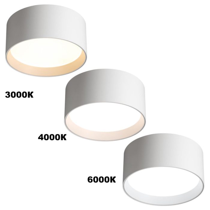 Потолочный светильник NOVOTECH ORBIS, белый, LED, LED 12W, 3000K