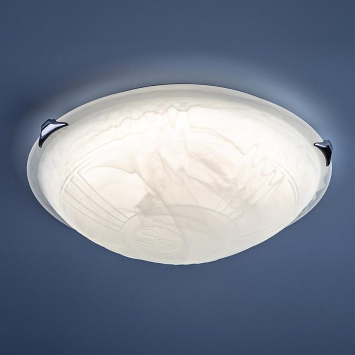 Настенно-потолочный светильник SONEX LUFE, белый/хром, LED, LED 48W, 4000K