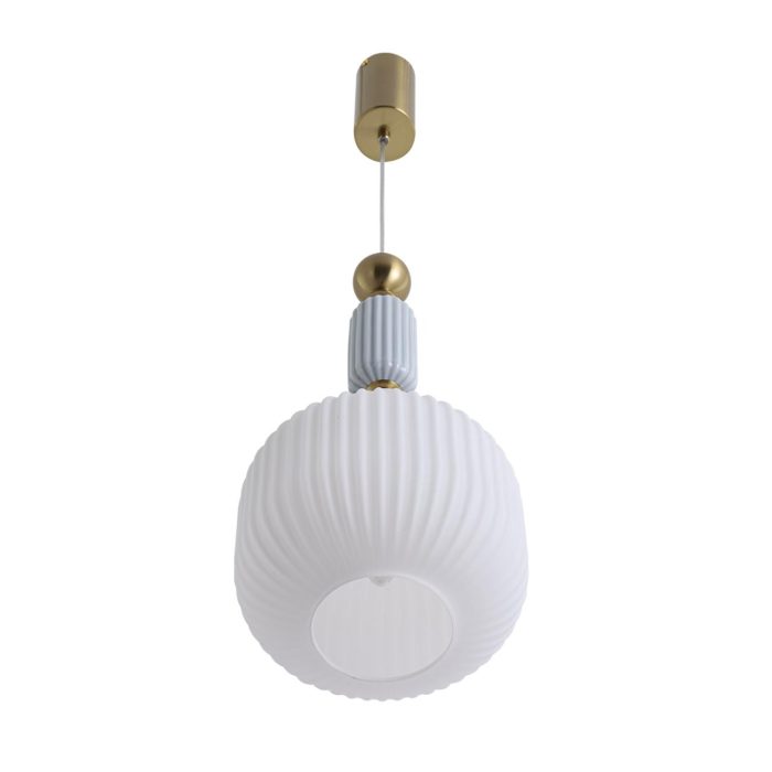 Подвесной светильник LUMION ALEGRA, бронза, белый/бронзовый, E27, 40W
