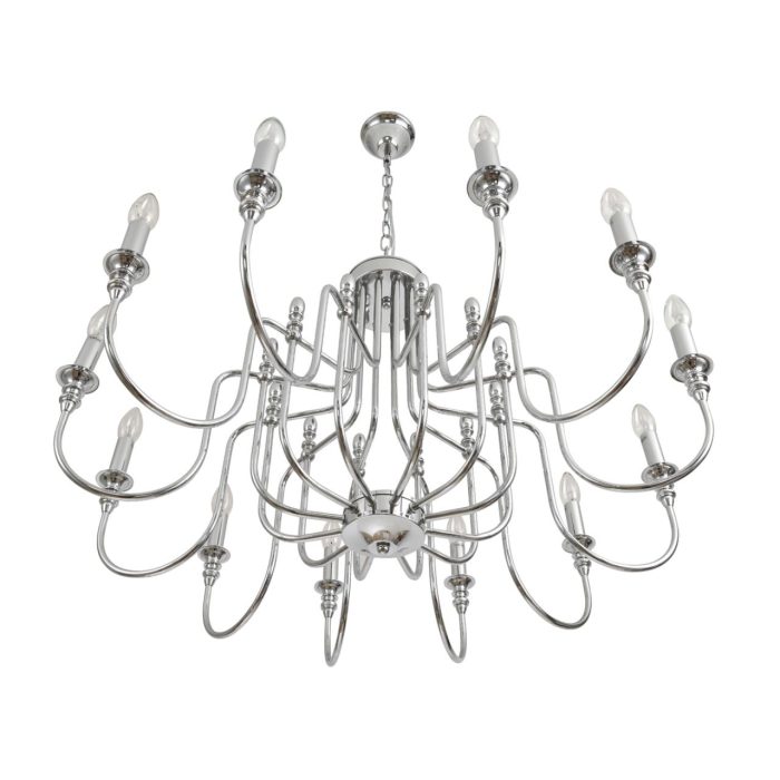 Люстра LUMION SUANA, хром, E14, 480W