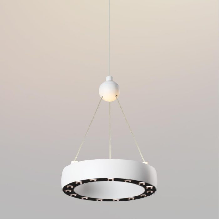 Подвесной светильник NOVOTECH TURN, белый, LED, LED 17W, 3000K