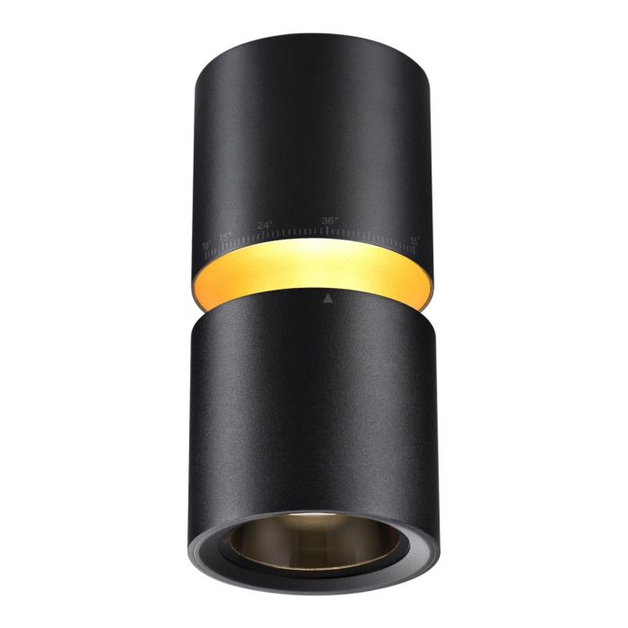 Светильник накладной NOVOTECH ARISTO, черный, LED, LED 13W, 3000K
