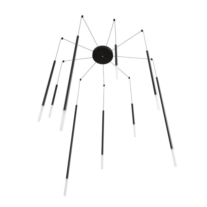Люстра LUMION STICK, черный, белый/черный, LED, LED 27W, 3000K
