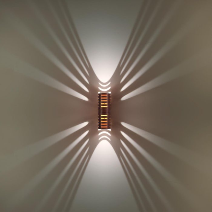 Бра NOVOTECH NETZ, коричневый, LED, LED 10W, 3000K