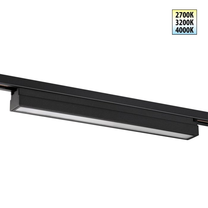 Трековый светильник NOVOTECH ITER, черный, LED, LED 24W, 2700K